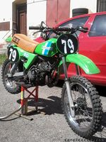 Kawasaki KX 80 rok 1979