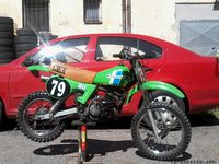 Kawasaki KX 80 rok 1979