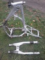 Rám+kyvka KX 125 