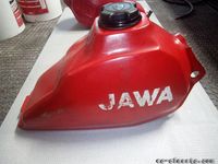 nádrž soutěžní JAWA