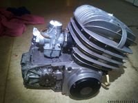 motor ČZ 250 513 cross 