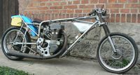 Moto na sprint - dragster