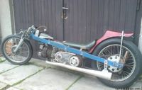 Moto na sprint - dragster