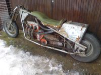 Moto na sprint - dragster