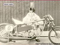 Moto na sprint - dragster