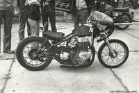 Moto na sprint - dragster