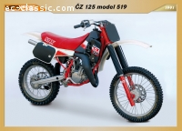 ČZ 125 typ 516 alebo 519